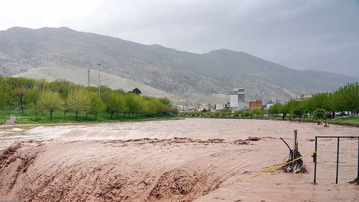 گزارش هواشناسی و سیل در مازندران