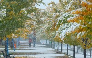 هواشناسی و کاهش۱۲درجه ای دما در مازندران