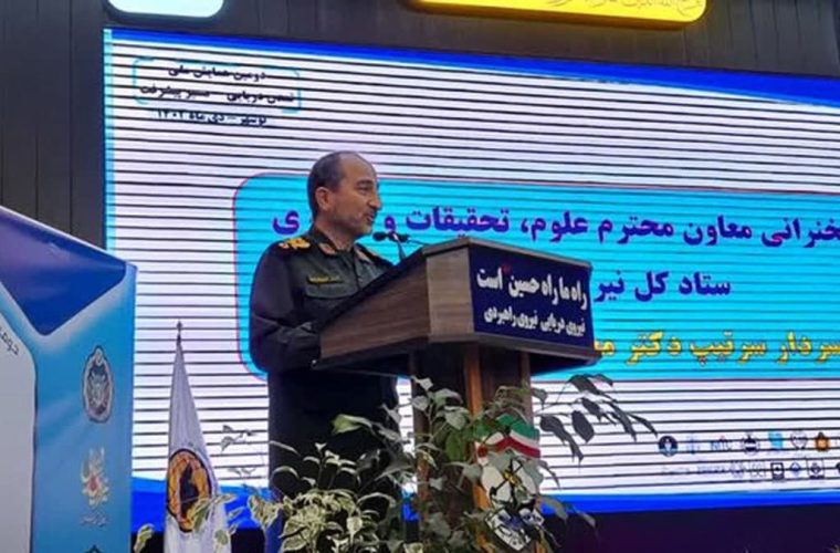 معاون ستاد کل نیروهای مسلح: دریا زمینه‌ساز رشد علمی و فناوری است